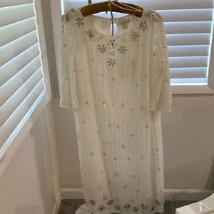 Monsoon limited edition white dress
